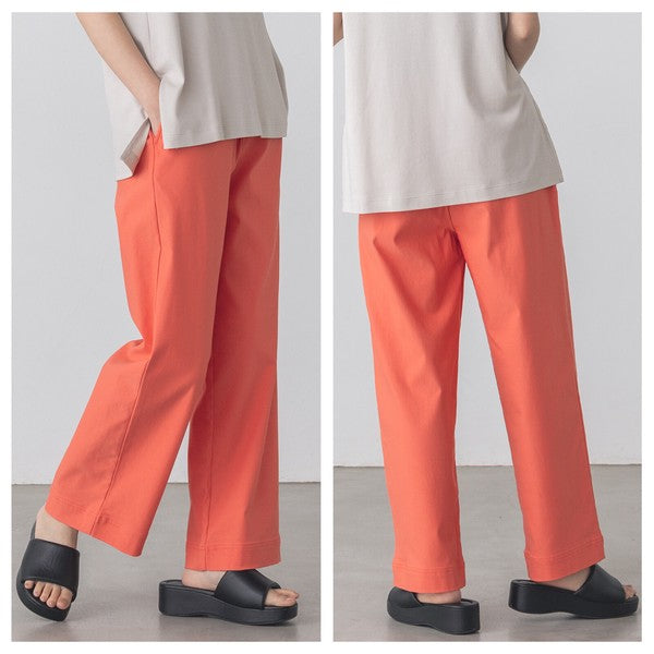 バリらくストレートパンツ