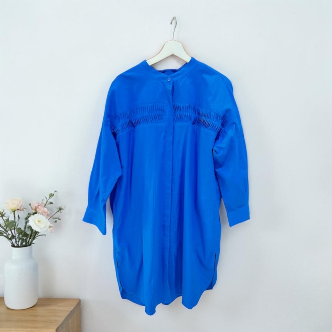 コットン ロングシャツ 羽織 春夏