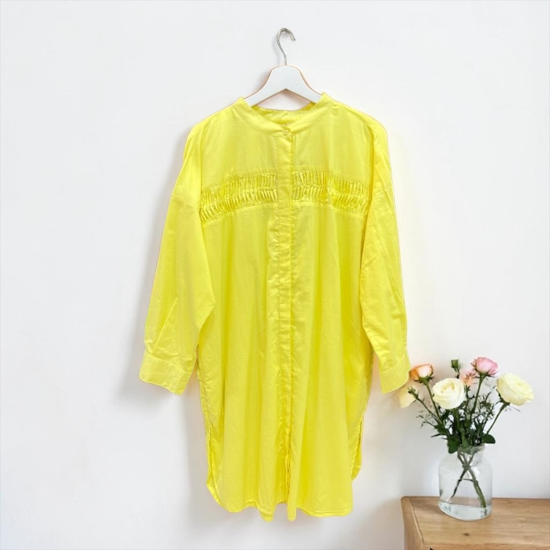 コットン ロングシャツ 羽織 春夏