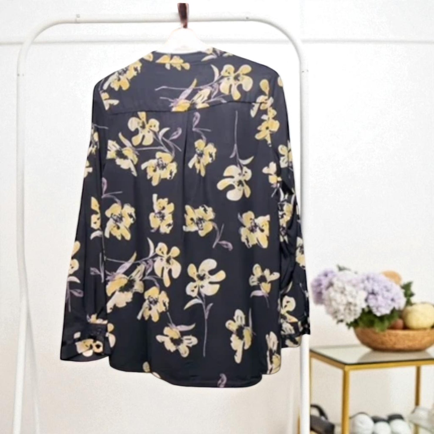 2025新作フラワーリボンブラウス
