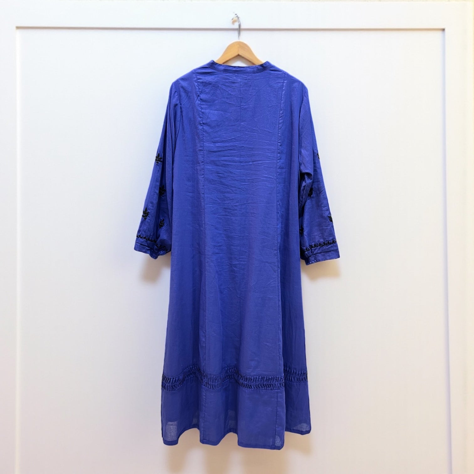 刺繍ワンピース  インド綿