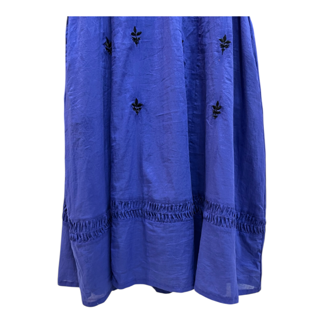 刺繍ワンピース  インド綿