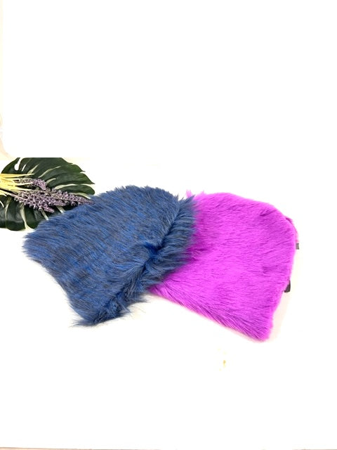 【秋冬カゴバッグ】Fur Bag Cover ファーバッグカバー