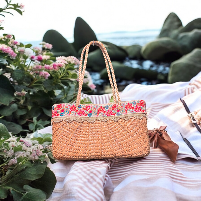 カネマツ デイジー刺繍 かごバッグ カネマツ デイジー刺繍 かごバッグ カネマツ デイジー刺繍 かごバッグ カネマツ デイジー刺繍 かごバッグ