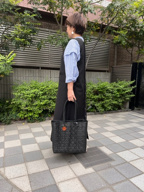 メルカドバッグ 肩掛け,メルカドトートバッグ M4色/シンプル無地シリーズ