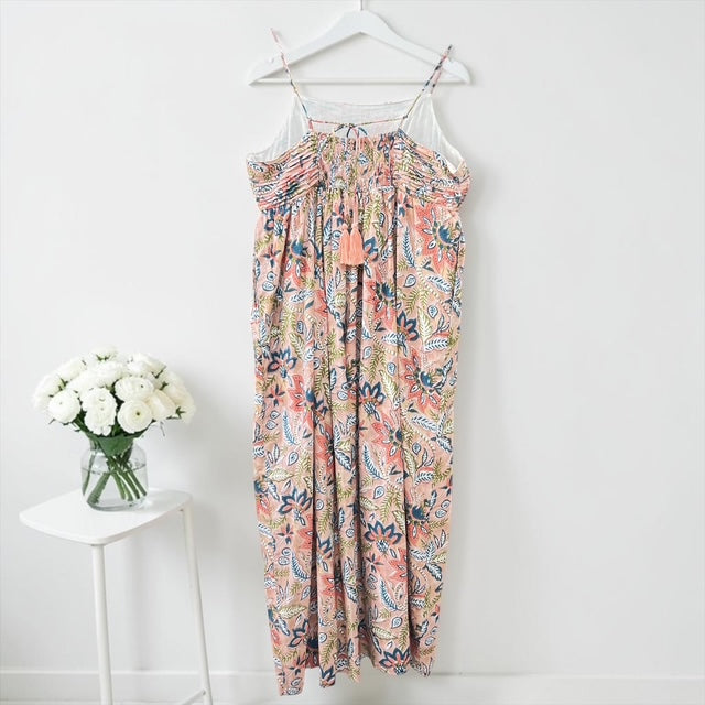 Preorder 2026 S/S インド綿ブロックプリント サマーワンピース｜軽やかに彩る大人リゾートワンピース（予約販売 5月末頃発送予定） ※クーポン割引はご利用いただけません