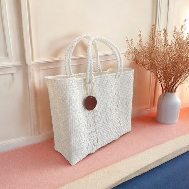 メルカドバッグS /White