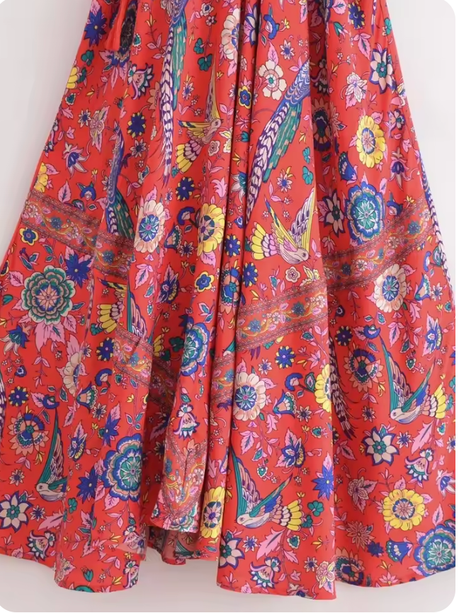 Preorder 2026 S/S フラワーリゾートワンピース （予約販売 4月末頃発送予定）