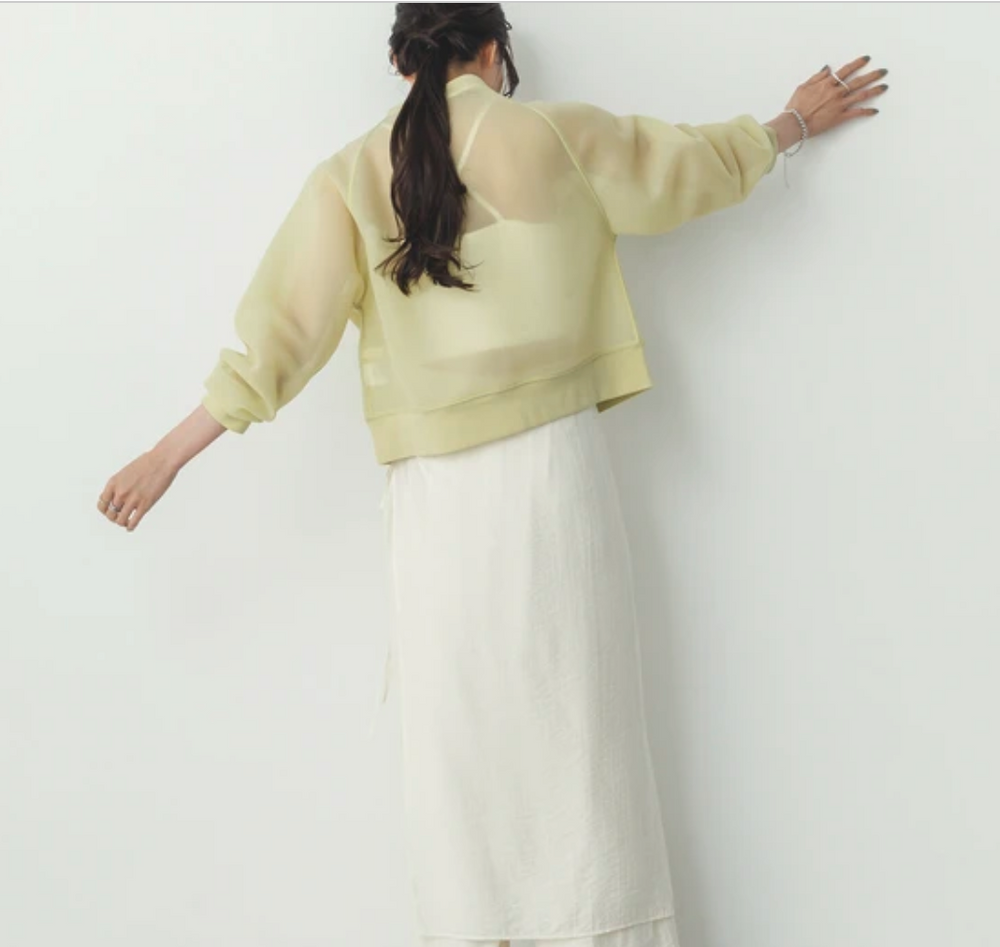 シアーダンボール ダブルジップアップ ブルゾン 2025新作 S/S