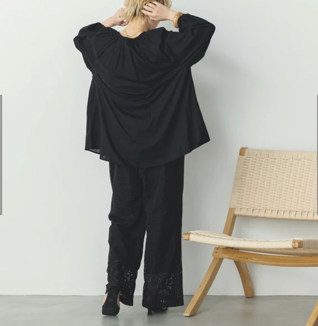 キャンブリックボイル スモッキングトップス