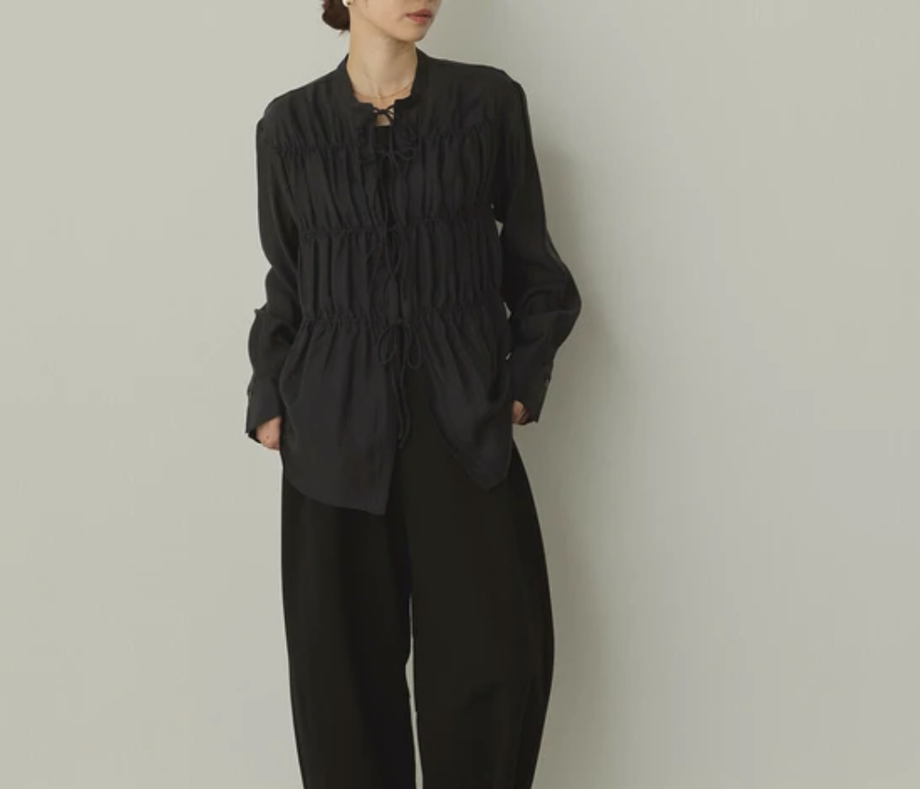 シアードビー織り シャーリングシャツ 2025新作 A/W