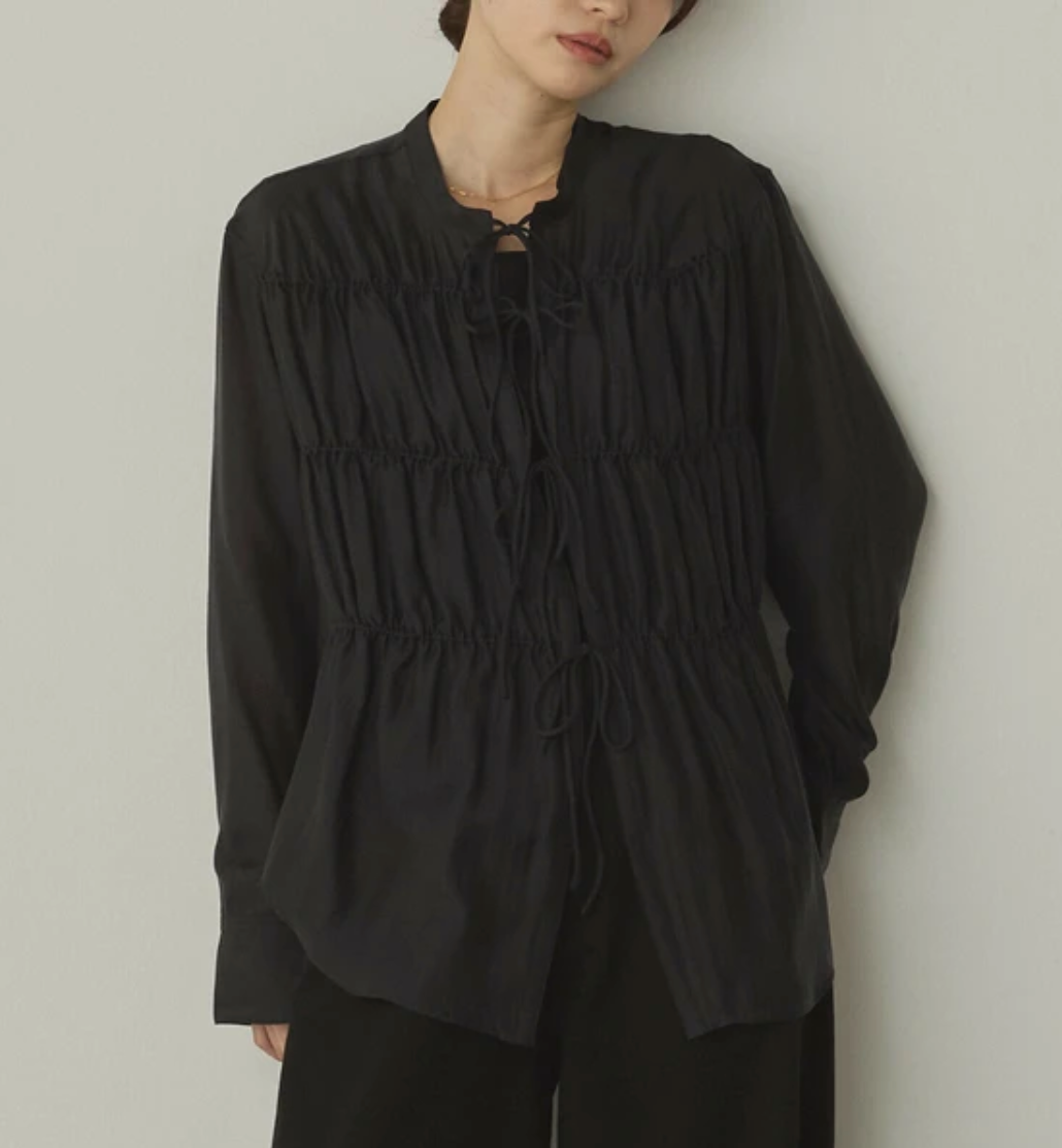 シアードビー織り シャーリングシャツ 2025新作 A/W