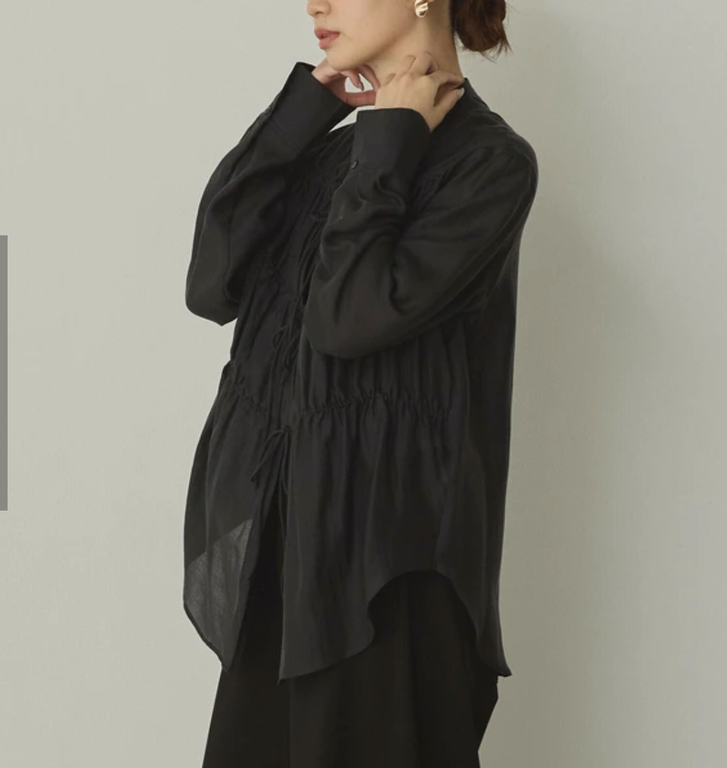 シアードビー織り シャーリングシャツ 2025新作 A/W