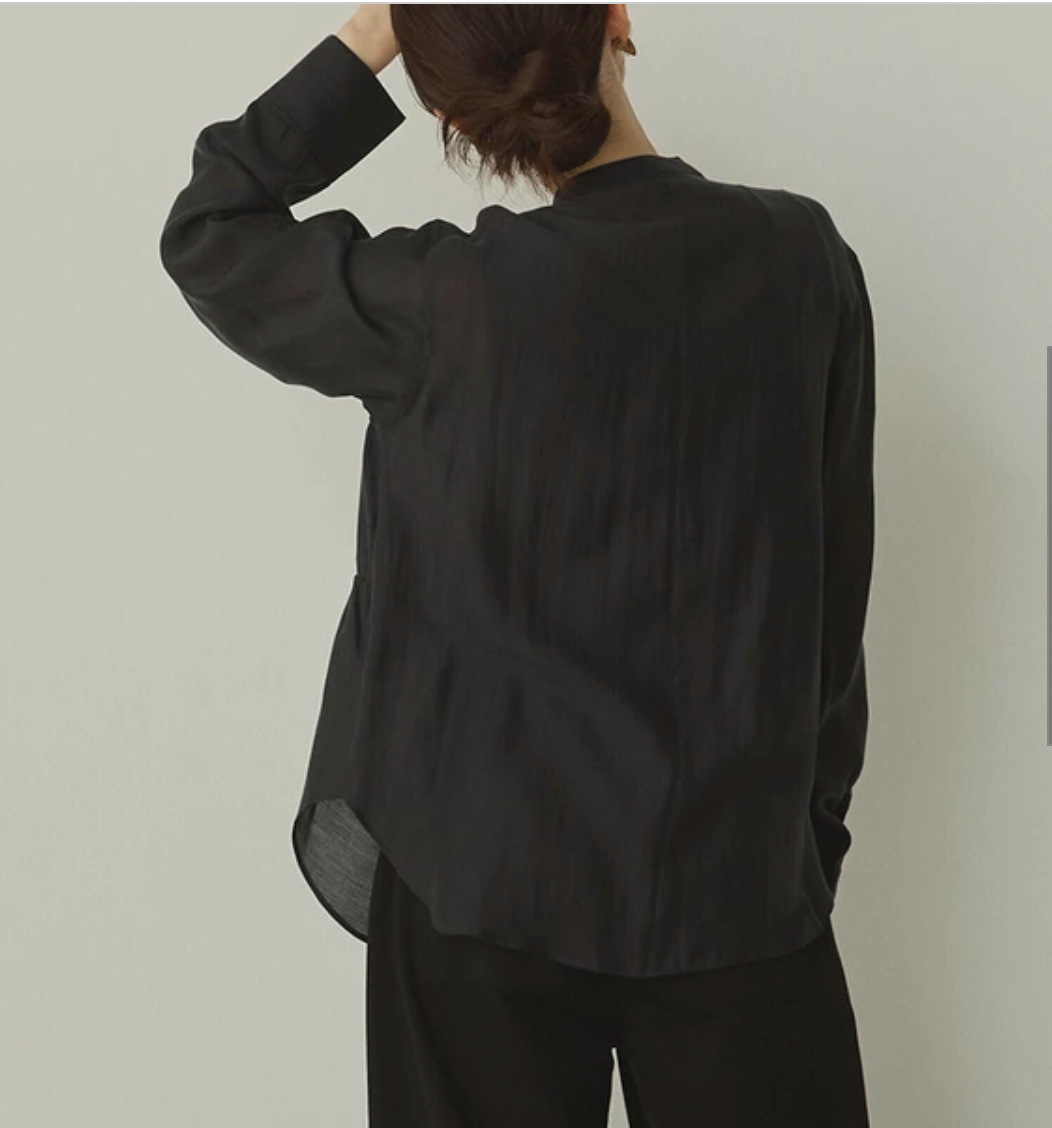 シアードビー織り シャーリングシャツ 2025新作 A/W