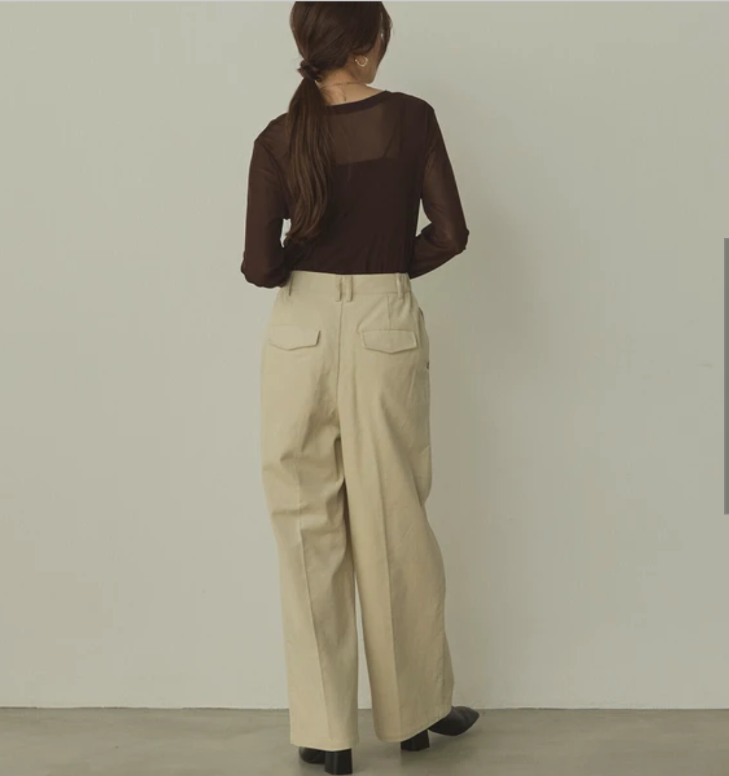 パワーネット バイカラートップス 2025新作 A/W