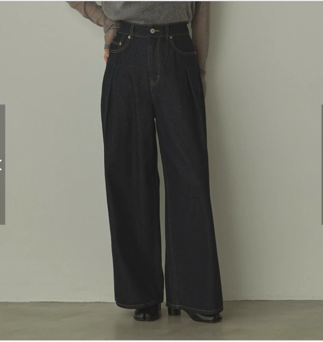 ポケットタックデニム   10ozデニム 2025新作 秋冬