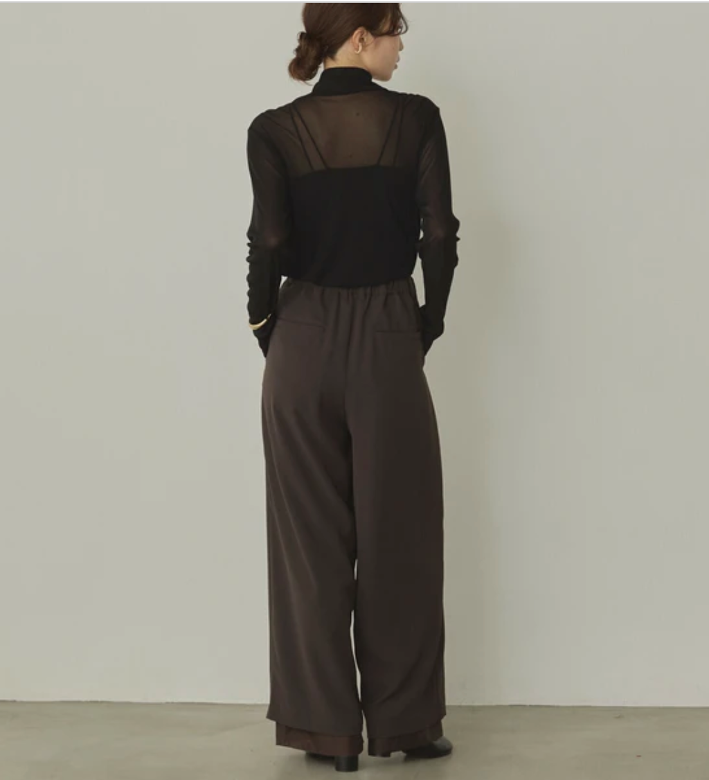 パワーネット フロントダブル タートルシアートップス 2025新作