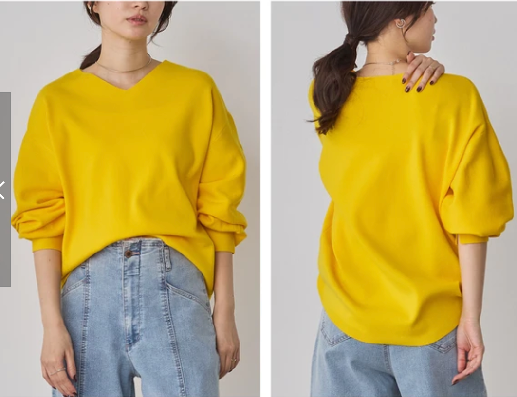 静電防止 やわもちヤーン ぽわん袖コクーンニット 2025新作 秋冬