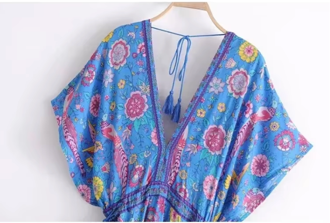 Preorder 2026 S/S フラワーリゾートワンピース （予約販売 4月末頃発送予定）