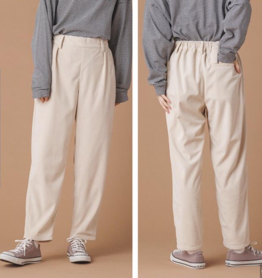 ストレッチコーデュロイ テーパードパンツ /4色