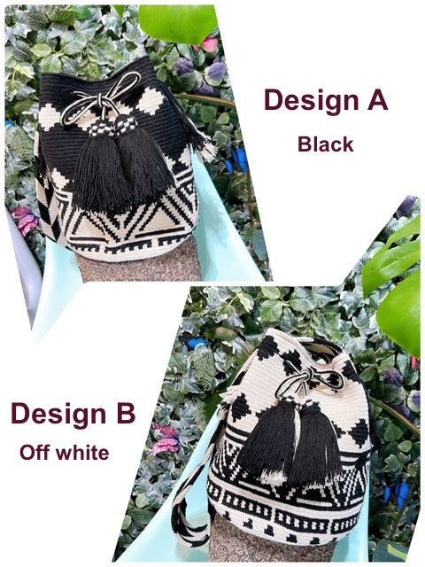 コロンビア製ワユーバッグ〈インナーポケット付き〉Wayuu Bag /L size 全2 色