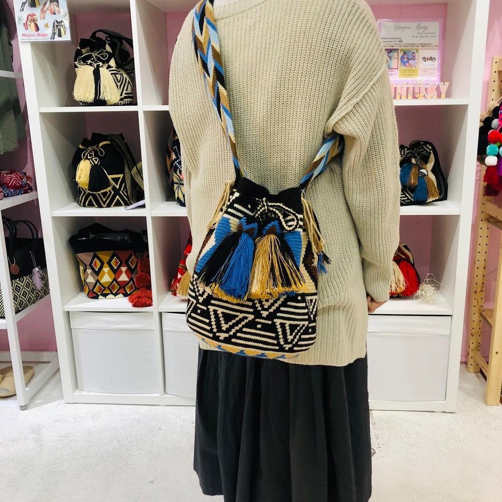 コロンビア製ワユーバッグ〈インナーポケット付き〉Wayuu Bag /L size 全3 色