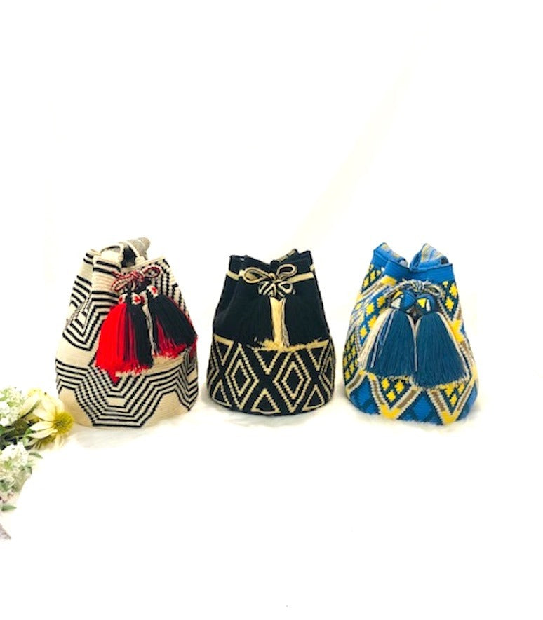 コロンビア製ワユーバッグ Wayuu Bag /L size全3色　