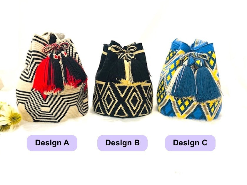 コロンビア製ワユーバッグ Wayuu Bag /L size全3色　