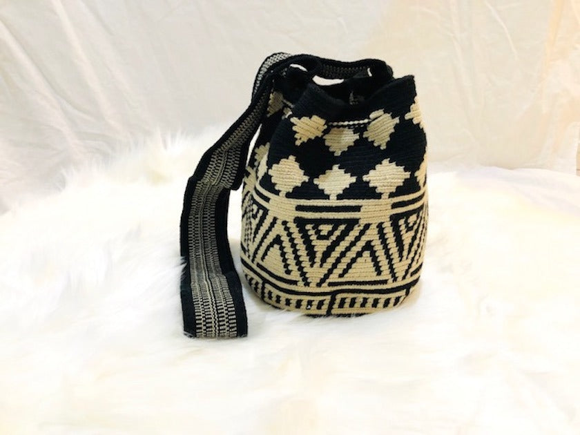 wayuu ワユーバッグ コロンビア製  ML シングルスレッド グレー