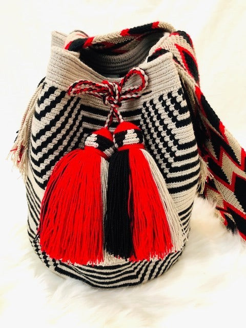 コロンビア製ワユーバッグ〈インナーポケット付き〉Wayuu Bag /L size 全3 色