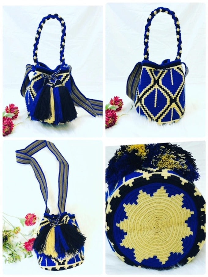 コロンビア製ワユーバッグ Wayuu Bag /M size 2 ways  全2色